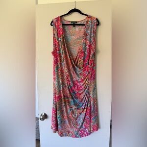 Lauren Ralph Lauren Surplice Dress